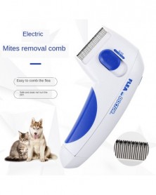 Pet Electric Flea Comb Cat...