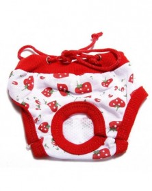 Red and white-L size-Cute...