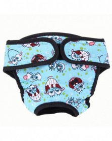 Blue-XS size-Dog Diapers...