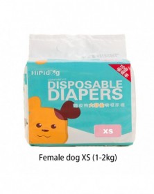 Female dog XS 1-2kg-10 PCs...