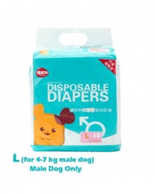 L male dog only-10PCS/Bag...