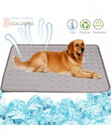 Blue-M-60X50cm-Dog Cooling...