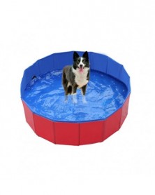 Red-80x20cm-Dog Pool...