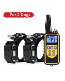 UK Plug-For 2 dogs Black -...