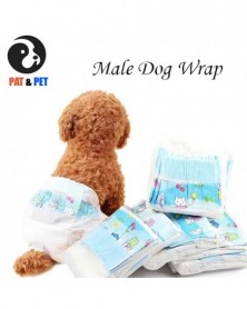 S-12pcs Disposable Male Dog...