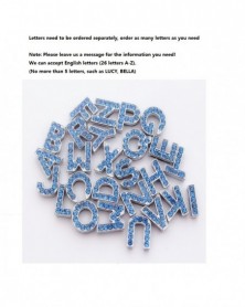 Remark letters-Blue...