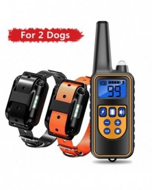 EU Plug-For 2 dogs Orange -...