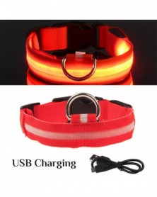 XL(52-60cm)-Orange USB-Led...