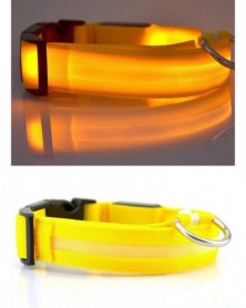 XL size-Collar-Yellow-Nylon...