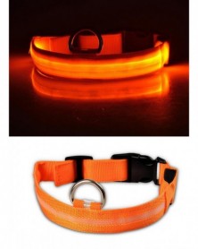 XL size-Collar-Orange-Nylon...