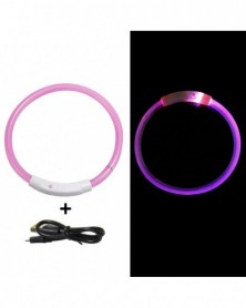 70CM-Pink-A-Dog Collar Led...