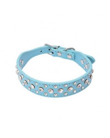 M size-Blue-Pet Rhinestone...