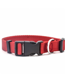 XL size-Red-Dog Collar with...