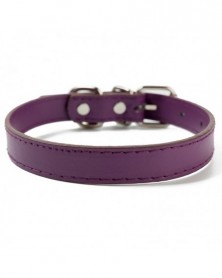 L size-Purple-Soft Leather...