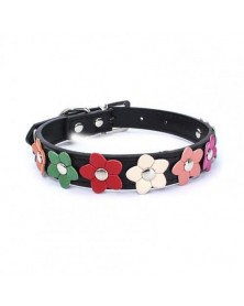 L size-Black-Pet Collar...