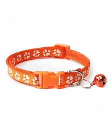 Bell Orange-Nylon LED Pet...