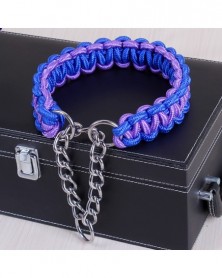 L size-Purple-Nylon Pet Dog...