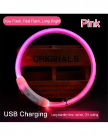 L size-XQ-Pink-LED Pet Dog...