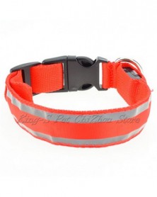 XL size-Red-Reflective Dog...