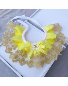 XL size-Yellow-Pet Collar...