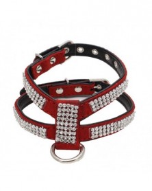 L size-Red-Pet Necklace 1...