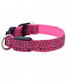 L size-Hot Pink-LED Dog...