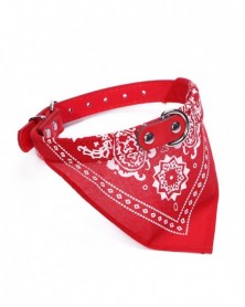 XL size-Red-Dog Bandana...