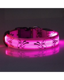 XL 52-70cm-Pink-Dog Collar...