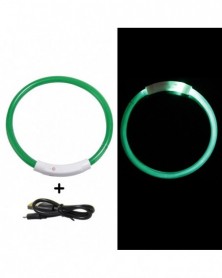 50CM-Green-A-Dog Collar Led...