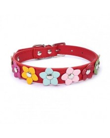 M size-Red-Pet Collar...