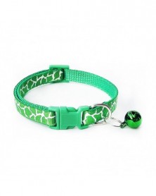 4 Green-Colored Cat Collar...