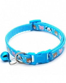 sky blue 3-Dog Collar...