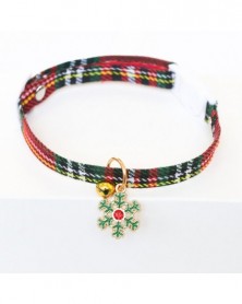 Q-Christmas Dog Collar with...