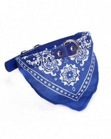 XL size-Blue-Pet Bandanas...