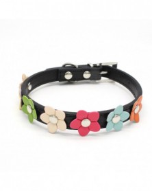 51x2.5CM-Black-Flowers Pet...