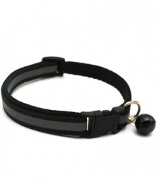 Black-25 - 40cm-Pet collar...