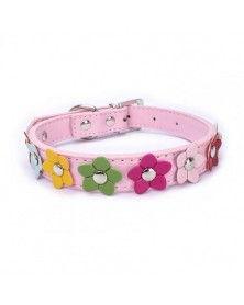 S size-Pink-Pet Collar...