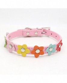 42x2CM-Pink-Flowers Pet Dog...