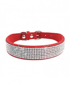 S size-Red-Bling Rhinestone...