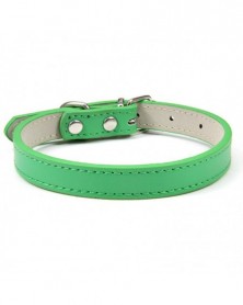 S size-Green-Pet Neck Ring...