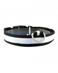 M size-W-Pet Dog Collar USB...