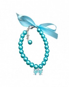 L size-Blue-Pet Necklace...