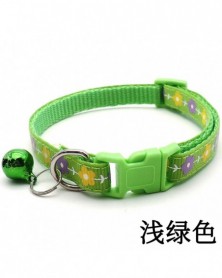 green 2-Dog Collar Leopard...