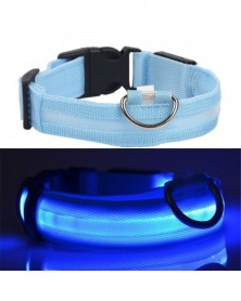 Size 45-52-Blue-Dog Collar...