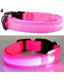 M size-Pink-Nylon LED Light...