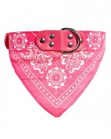 M size-Rose Red-Pet Collars...