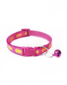 3 Pink-Colored Cat Collar...