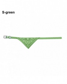 S size-green-Collar Neck...