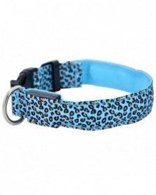 M size-Blue-LED Dog Collar...