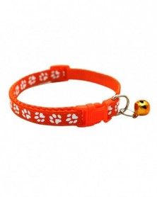 Orange-Pet Cats Dog Collar...